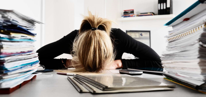 Signs of burnout at work